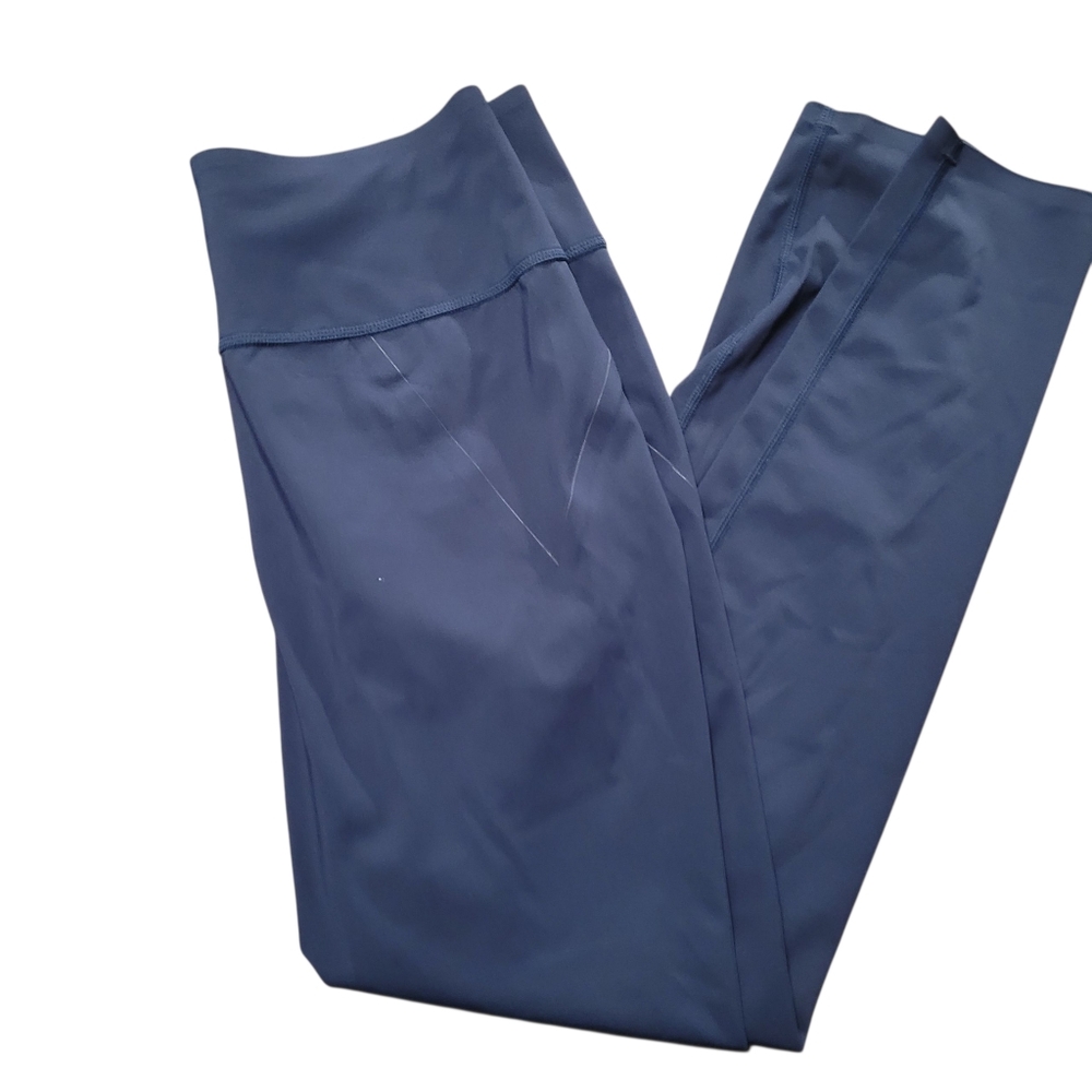 Outerknown Active Navy Ankle Length Leggings - M.… - image 4